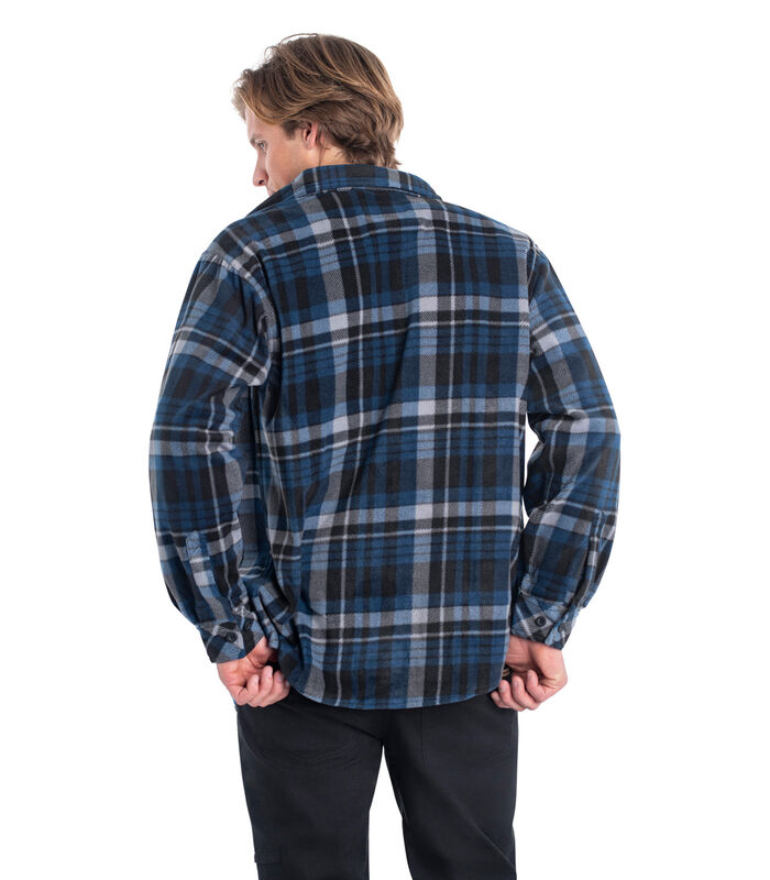 Men's Heavyweight Navigator Fleece Shirt image number 4