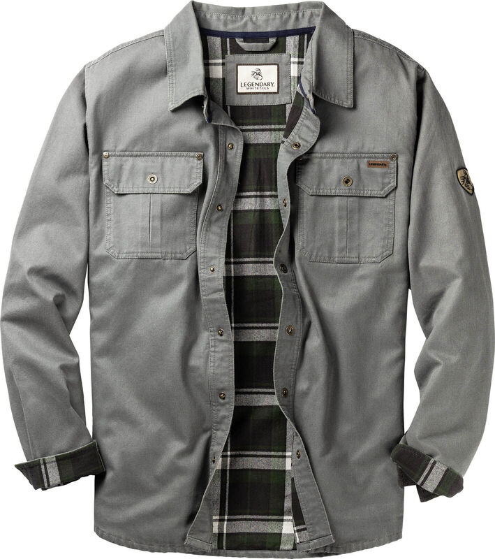 Men's Journeyman Flannel Lined Shirt Jacket image number 0