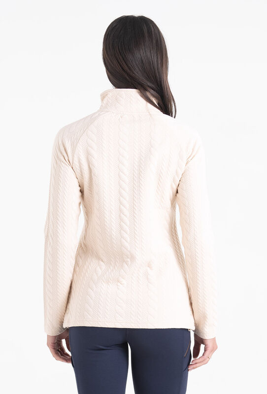 Women's Cedar Cabin Cable Knit Top image number 4