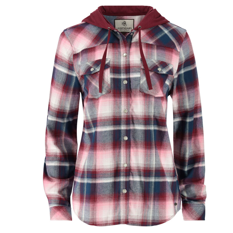 Women's Lumber Jane Hooded Flannel Shirt image number 0