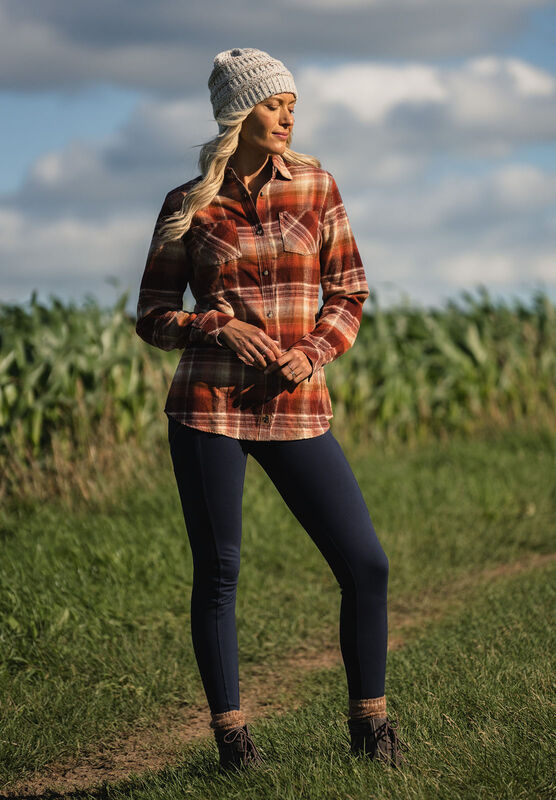 Women's Cottage Escape Flannel Shirt image number 5