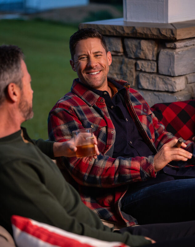 Men's Archer Thermal Lined Flannel Shirt Jacket image number 2