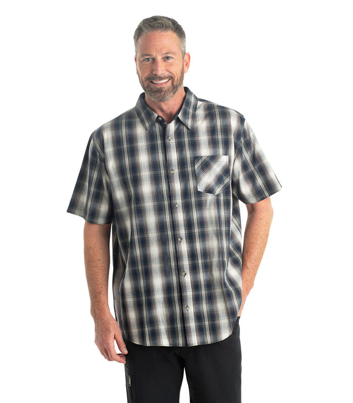 Men's Poplin Short Sleeve Shirt image number 3