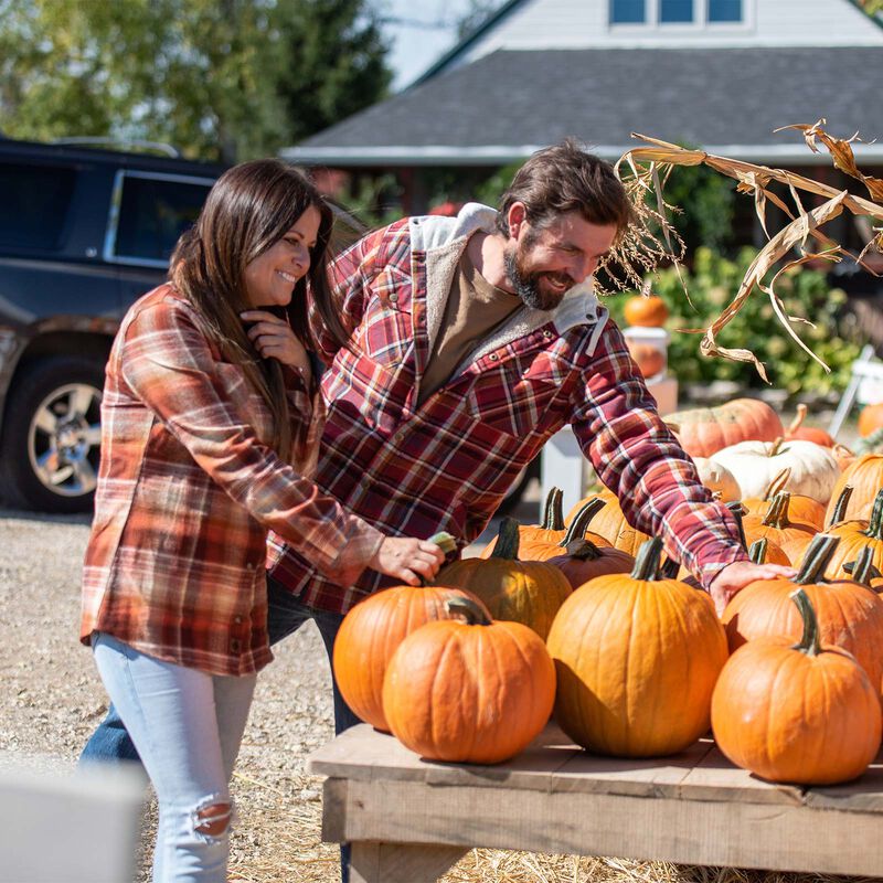 Men's Camp Night Berber Lined Hooded Flannel Shirt Jacket image number 5