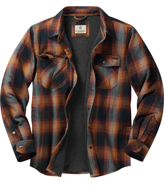 Men's Archer Thermal Lined Flannel Shirt Jacket image number 0