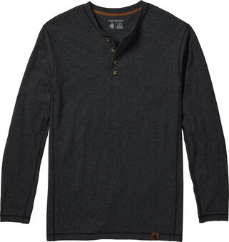 Men's Maverick Slub Henley Long Sleeve Shirt