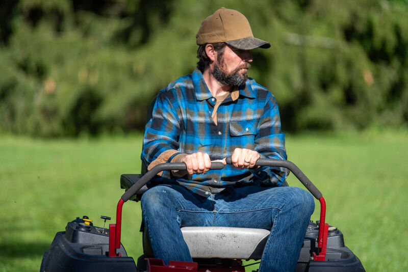 Men's Buck Camp Flannel Shirt image number 2