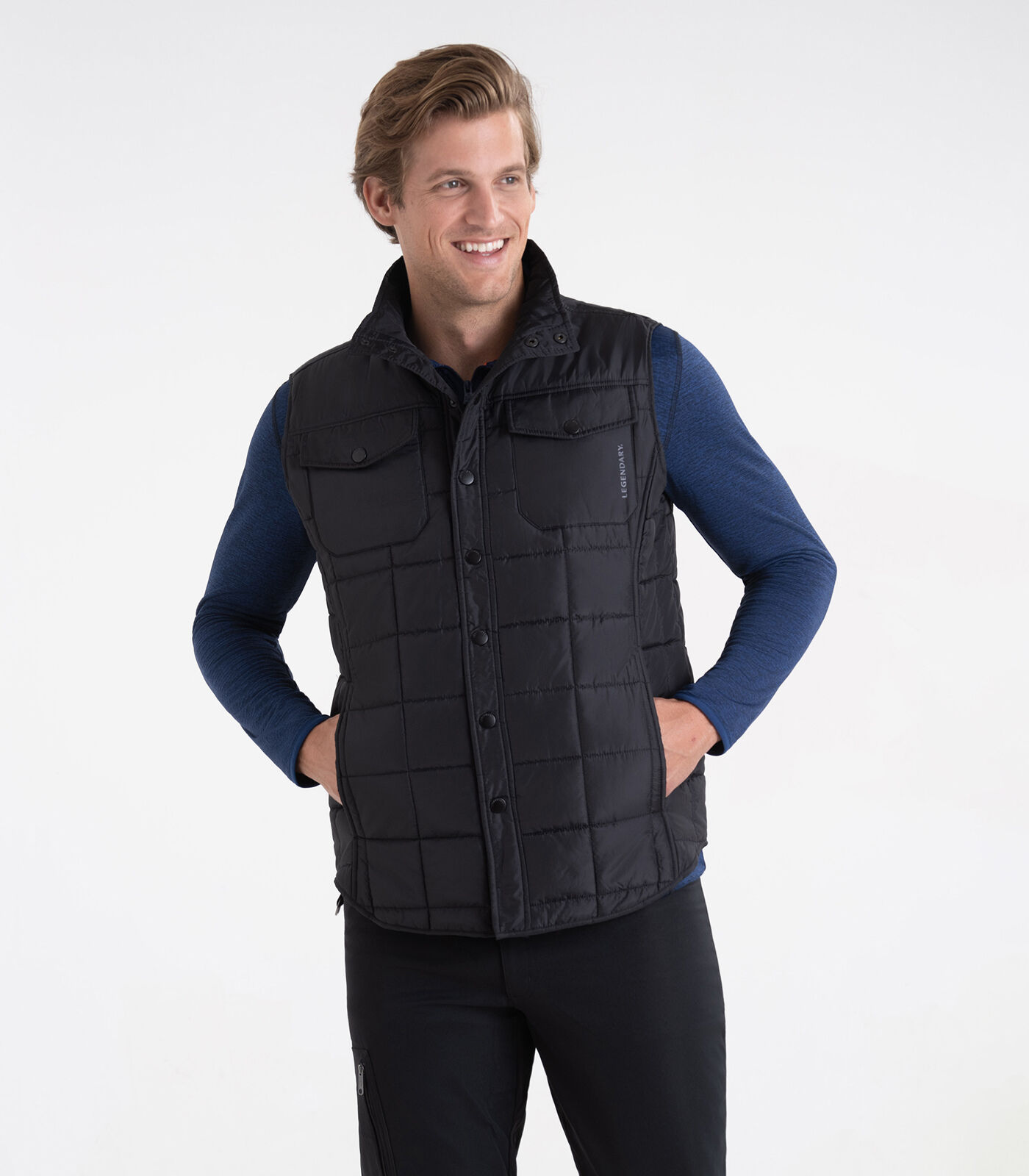 Legendary Outdoors Men s Performance Quilted Vest
