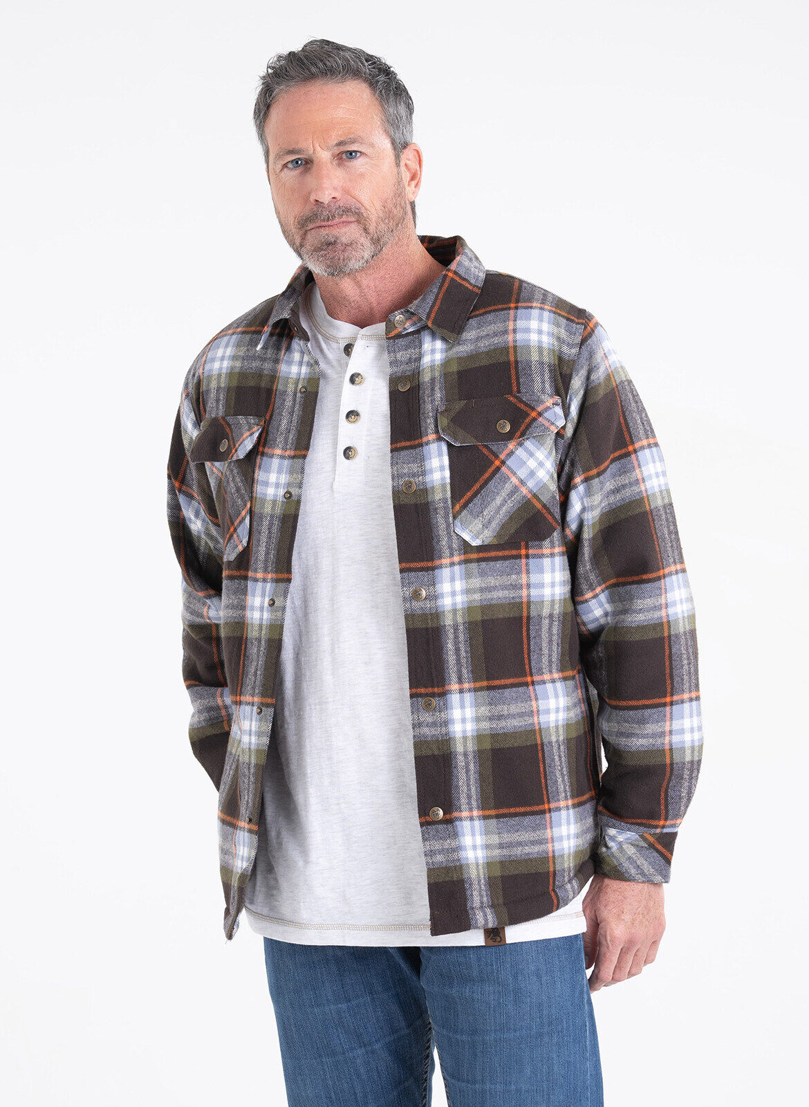 Deer Camp Fleece Lined Shirt Jac Legendary Whitetails