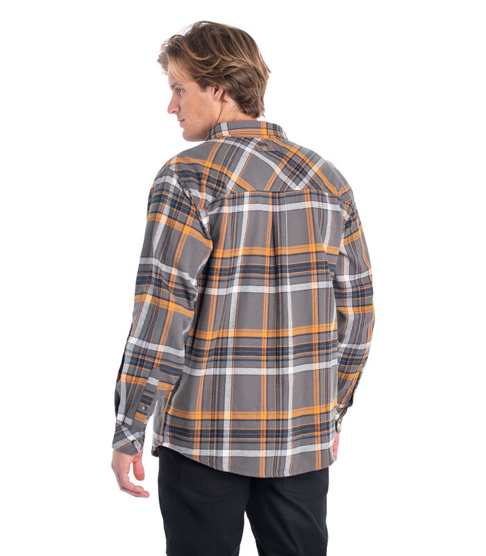 Men's Buck Camp Flannel Shirt image number 4