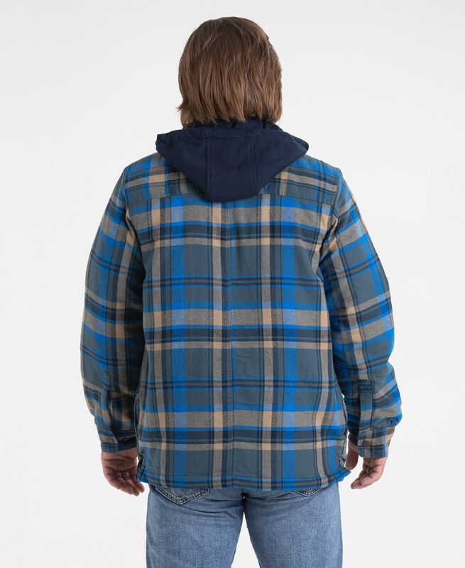 Men's Concealed Carry Maplewood Hooded Shirt Jacket image number 5