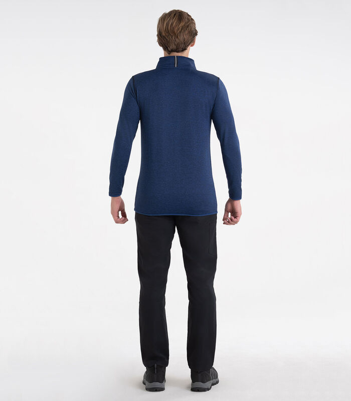 Legendary Outdoors Men's Grid Fleece Half Zip Pullover image number 3