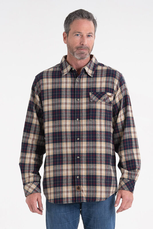 Men's Buck Camp Flannel Shirt image number 2
