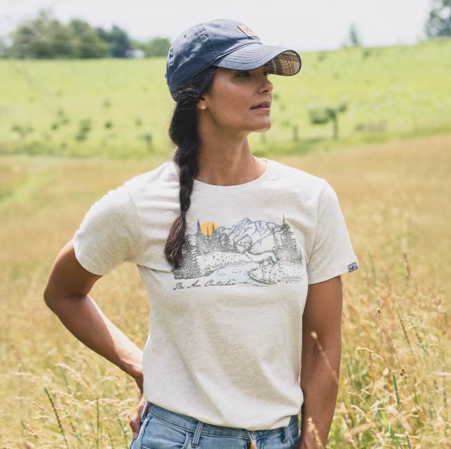 Women's Legendary Outdoors Habitat Short Sleeve T-Shirt