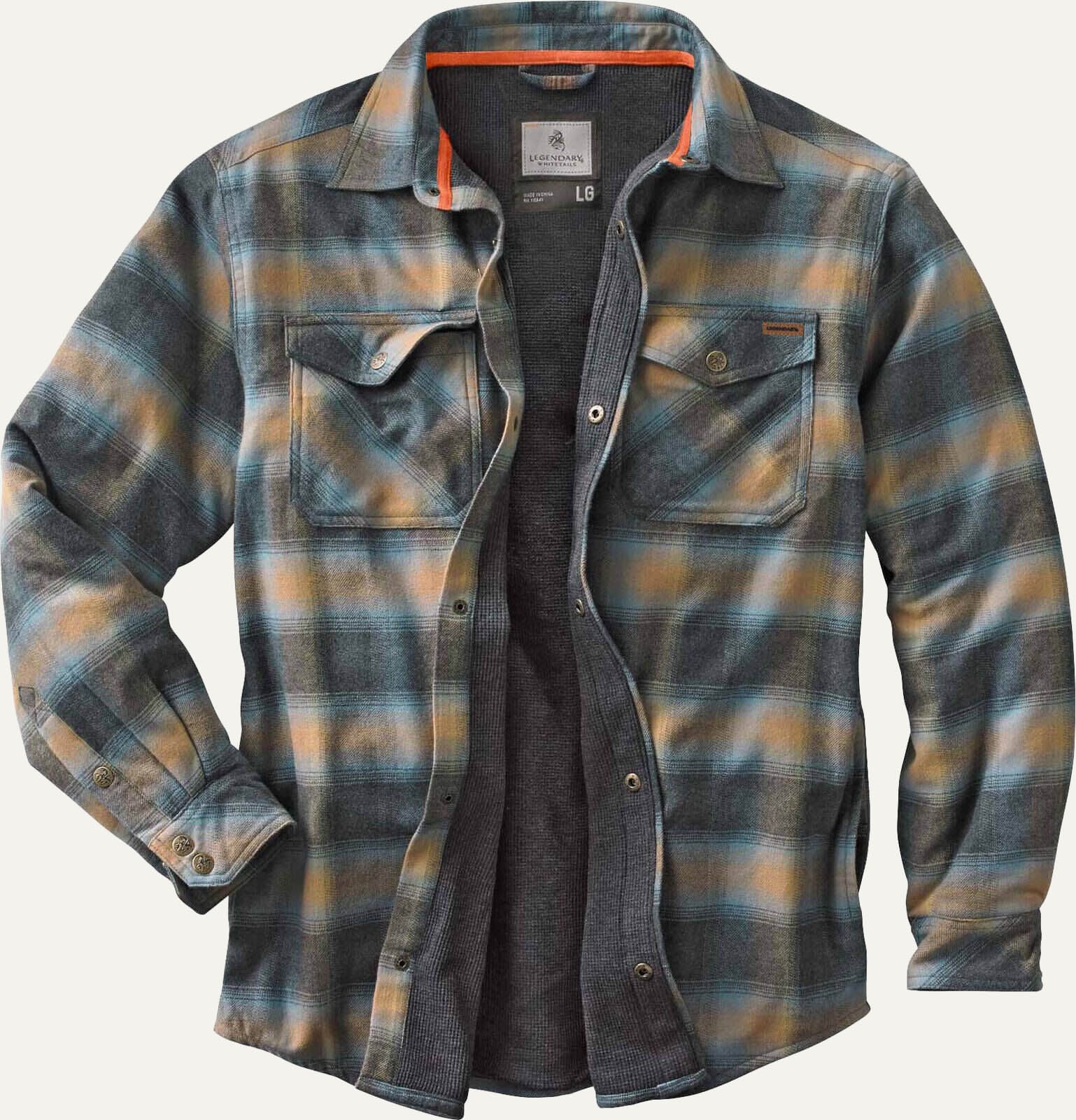 Men's Archer Thermal Lined Flannel Shirt Jacket