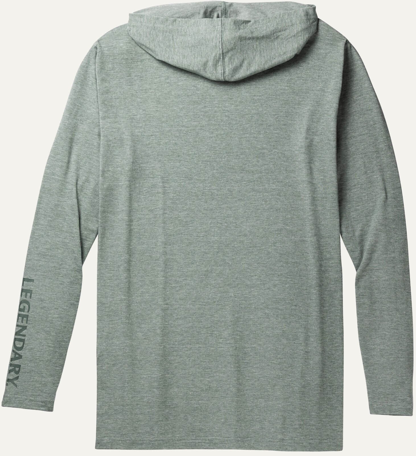 Men's UPF Sun Protected Hooded Long Sleeve T Shirt