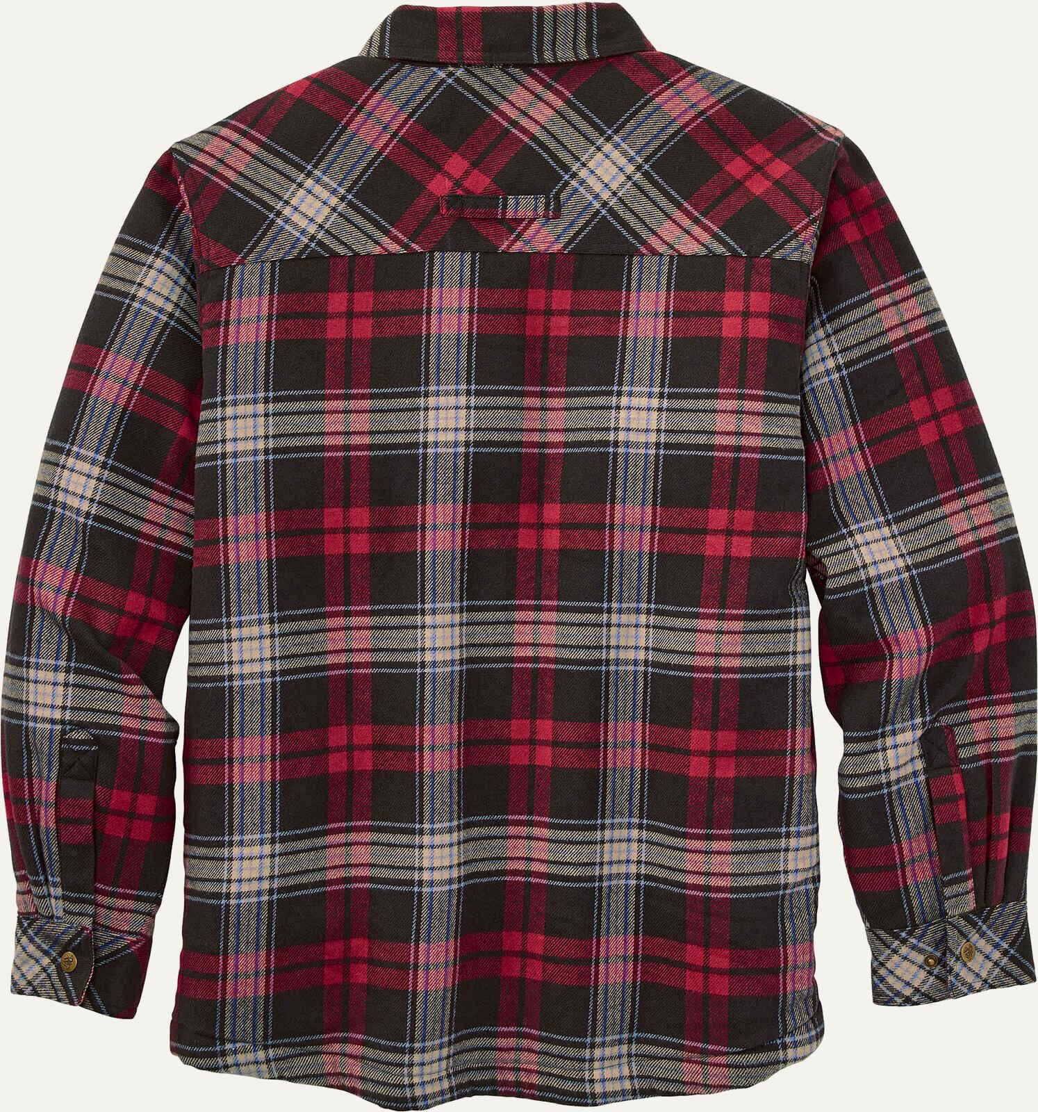 Men's Deer Camp Berber Lined Flannel Shirt Jacket