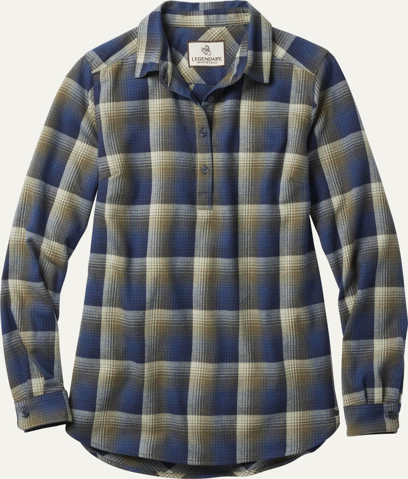 Women's Firelight Popover Flannel Tunic Top