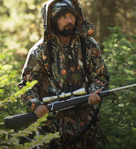 Men's HuntGuard Big Game Camo 3-Way Convertible Hunting Coat