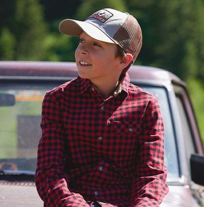 Youth Lumberjack Flannel Shirt
