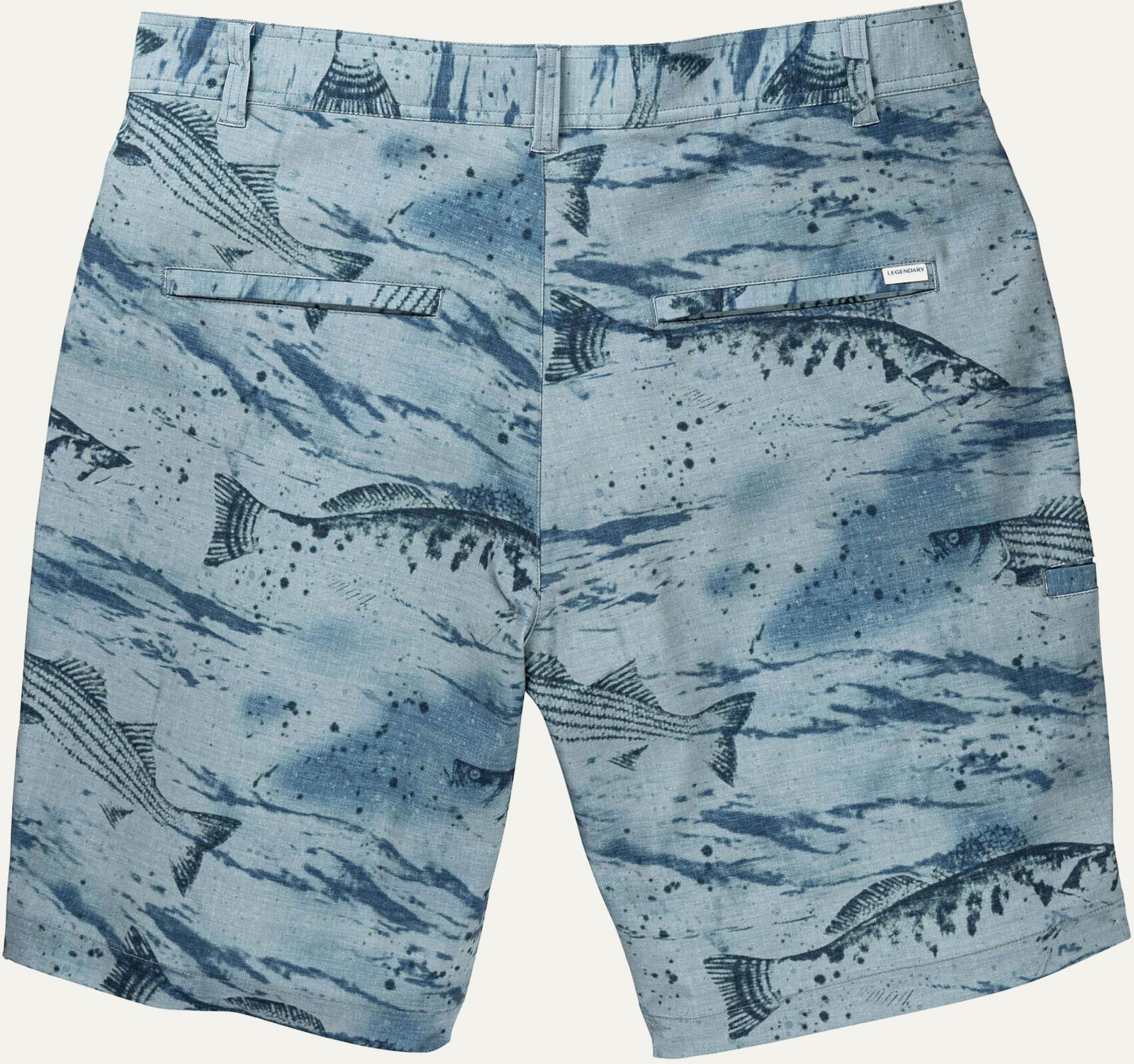 Men's Eco Print 9 Inch Inseam Boardshort