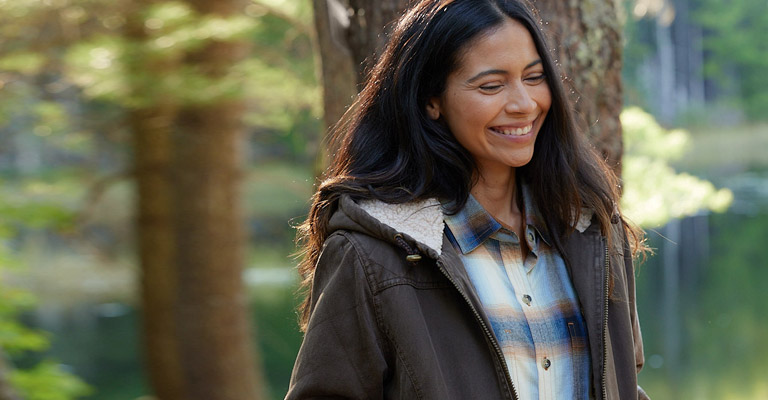 Women's Stockyards Open Range Berber Lined Hooded Jacket Women's Stockyards Open Range Berber Lined Hooded Jacket