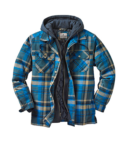 Men's Maplewood Flannel Shirt Jacket