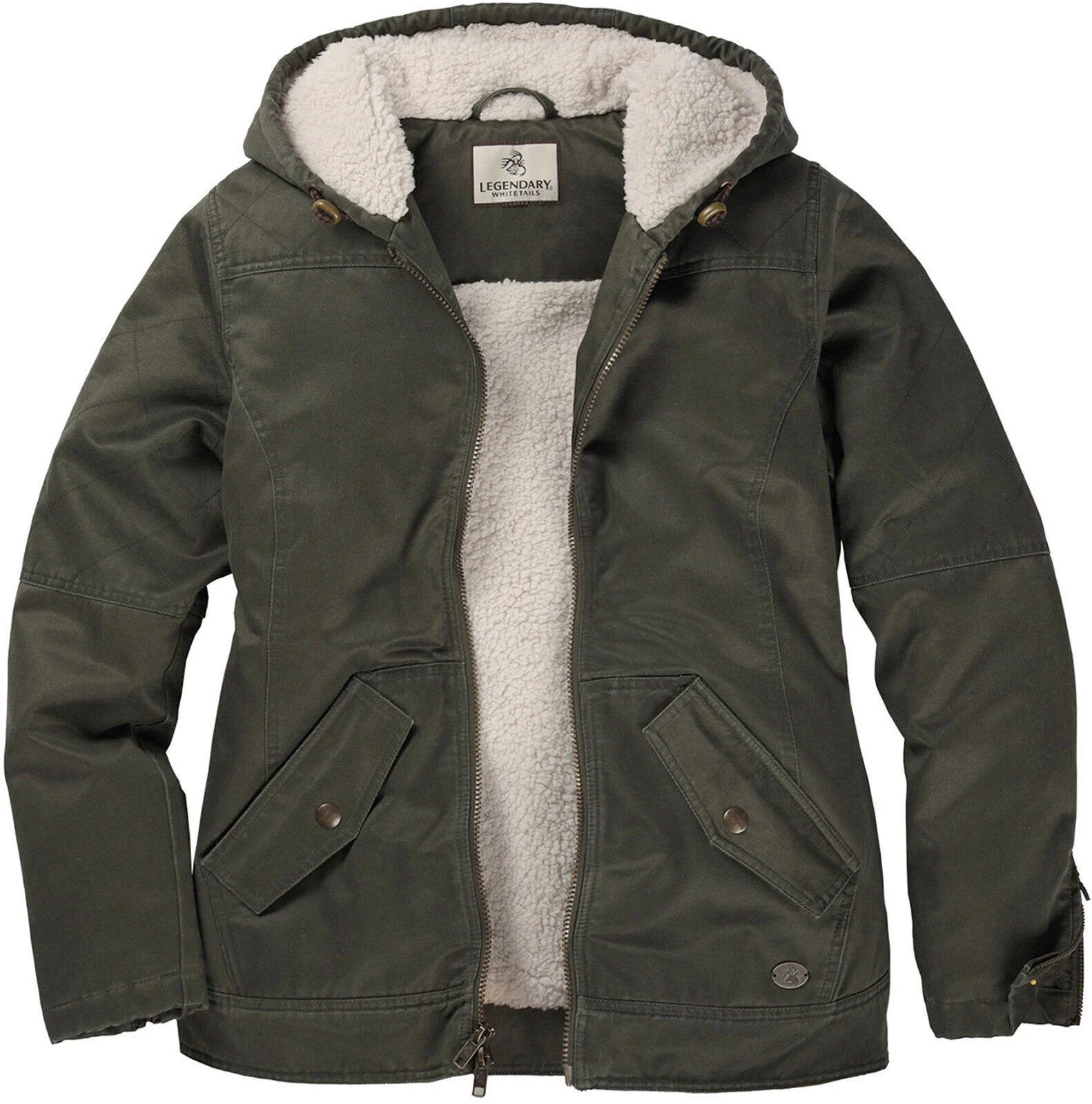 Women's Open Range Berber Lined Hooded Jacket