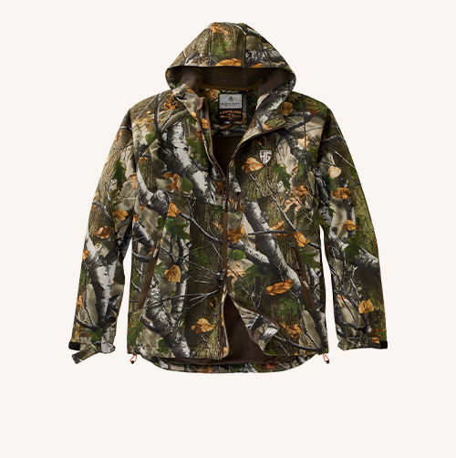 Men's HuntGuard Big Game Camo Softshell Jacket