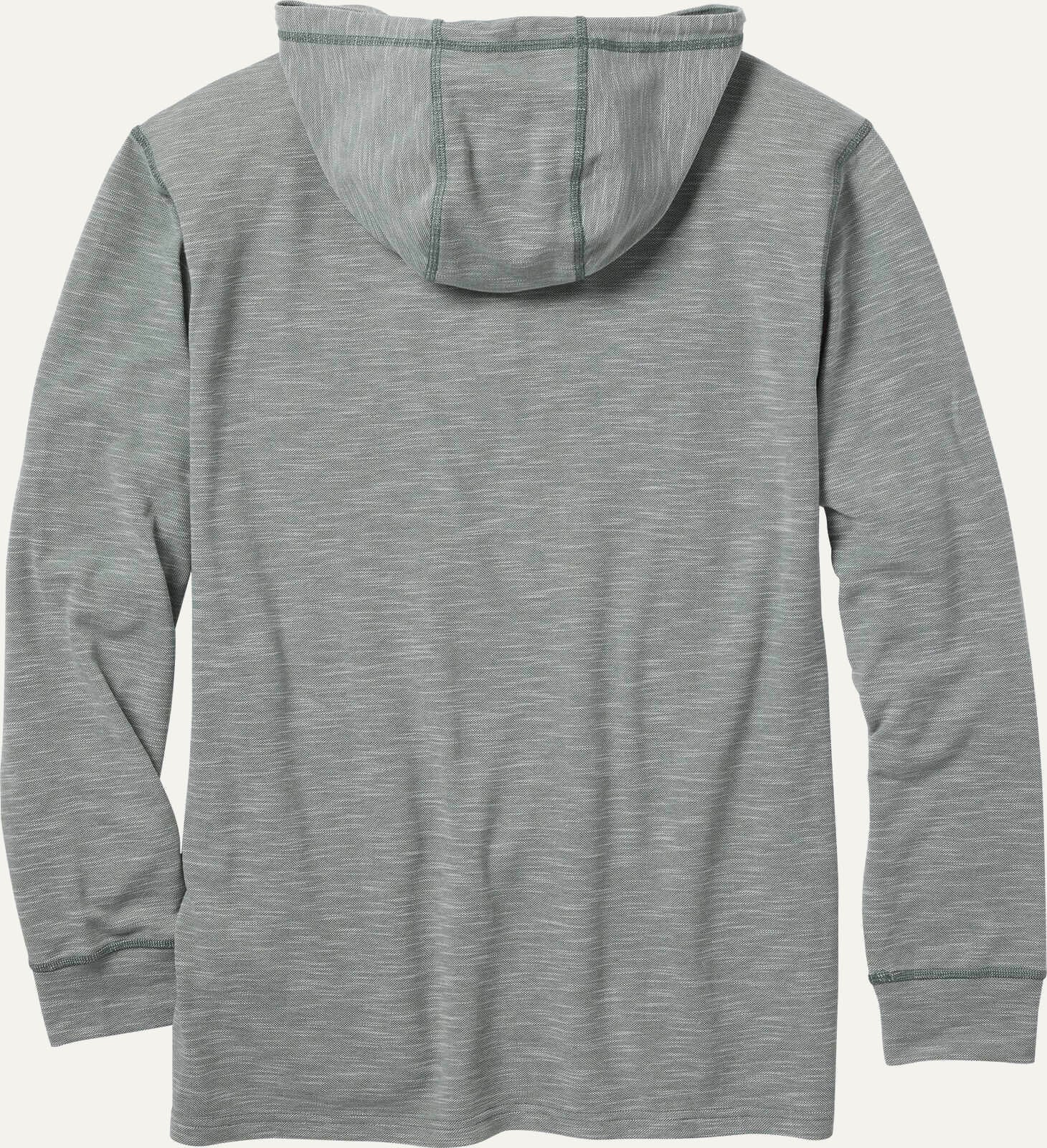 Men's Outdoors Hooded Pullover Performance Henley