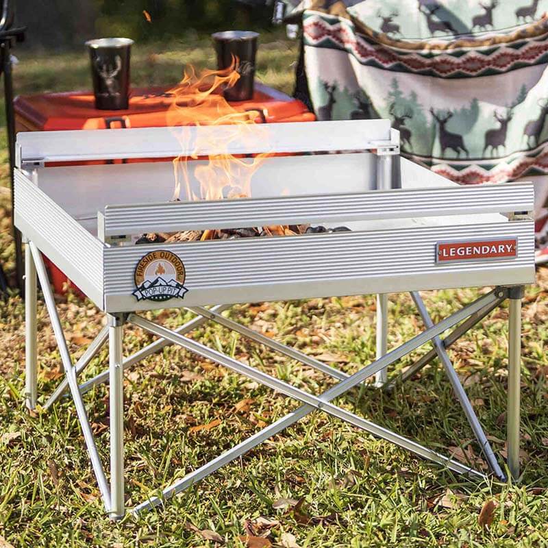 Legendary Pop Up Fire Pit