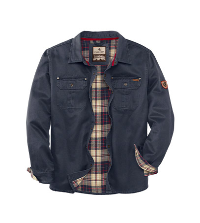 Men’s Journeyman Flannel Lined Shirt Jacket
