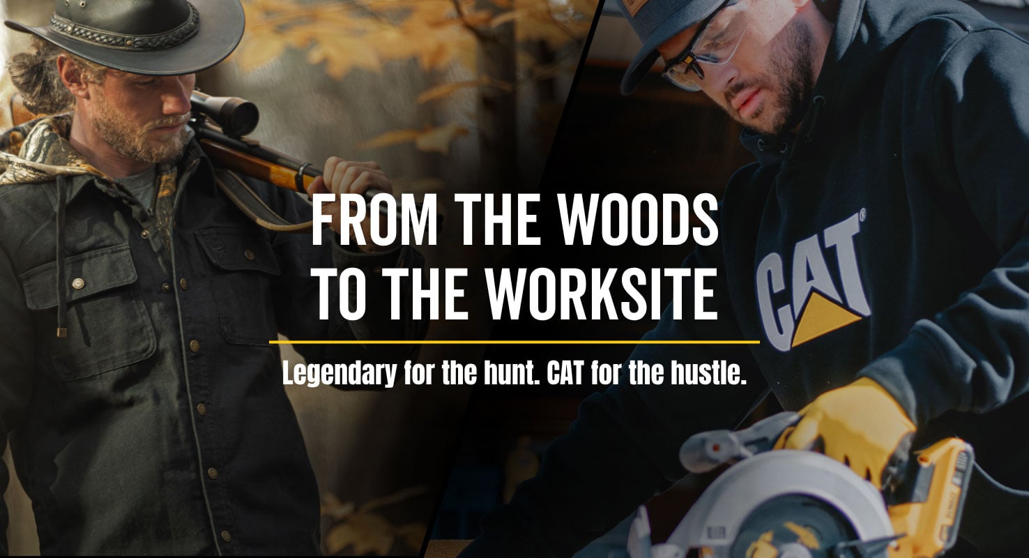 Legendary Whitetails and Cat Workwear