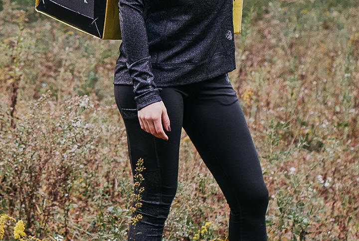 Polyester/spandex blend for comfort Polyester/spandex blend for comfort