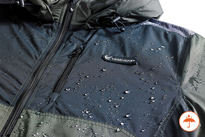 Water-Resistant Finish Water-Resistant Finish