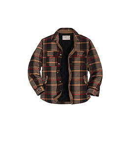 Men’s Tough as Buck Legacy Insulated Button Up Wool Shirt Jacket