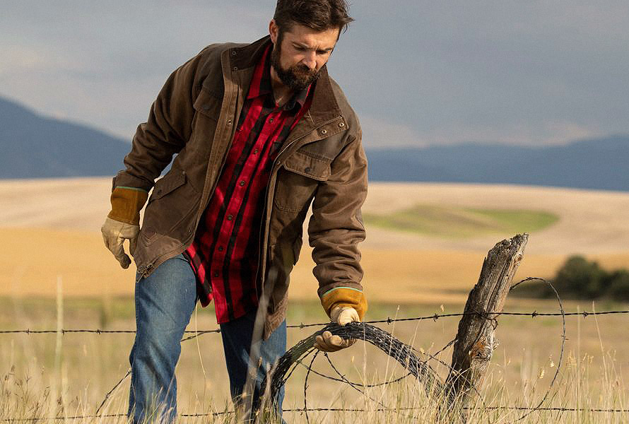 Mens Flannel Jacket Legendary Whitetails Men's Tough As Buck Chore