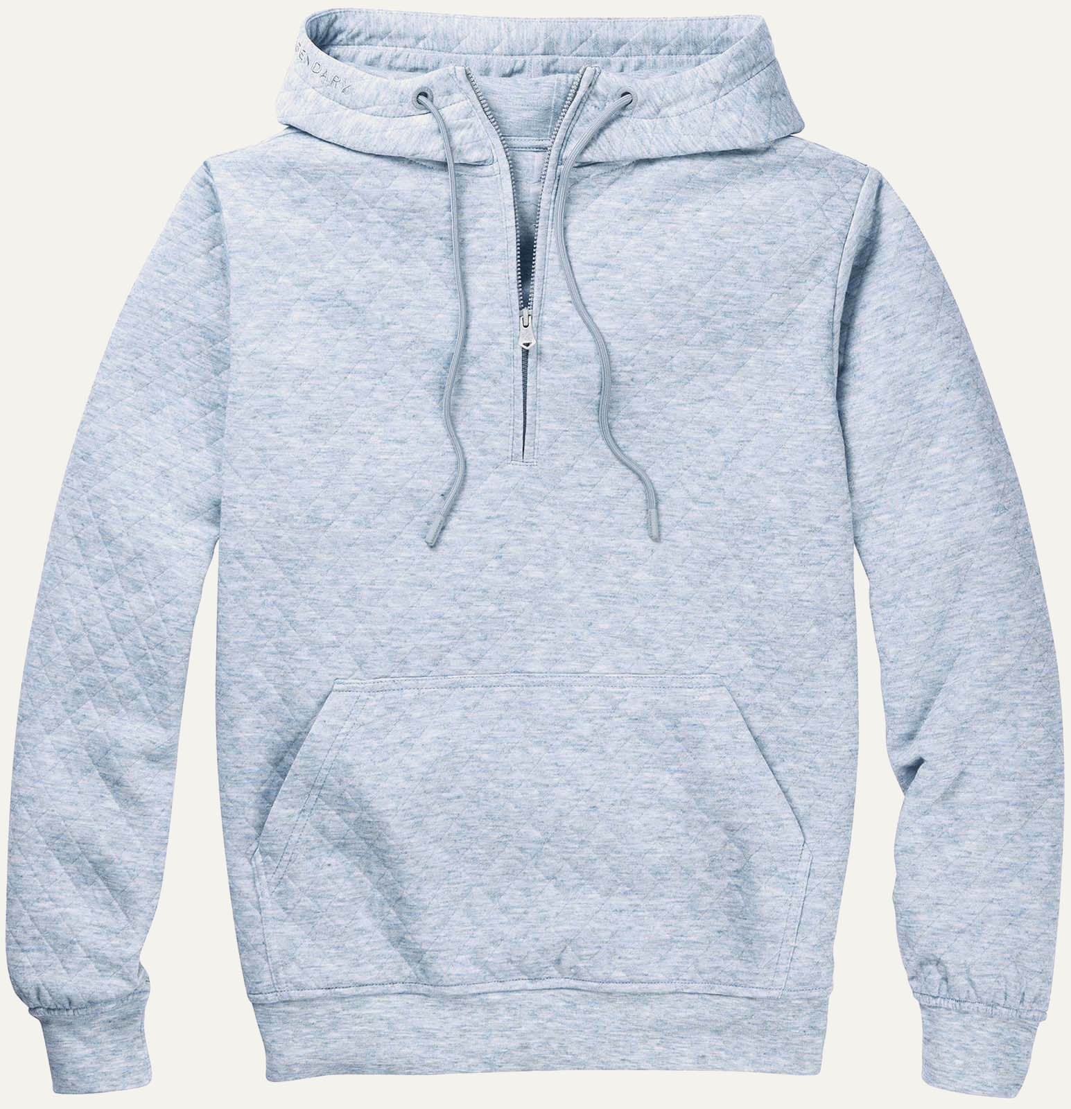 Women's Half Zip Performance Quilted Comfort Hoodie