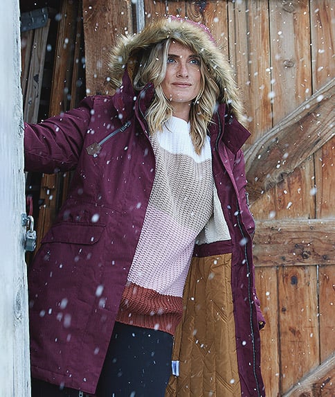 Women's Water Resistant Anchorage Parka