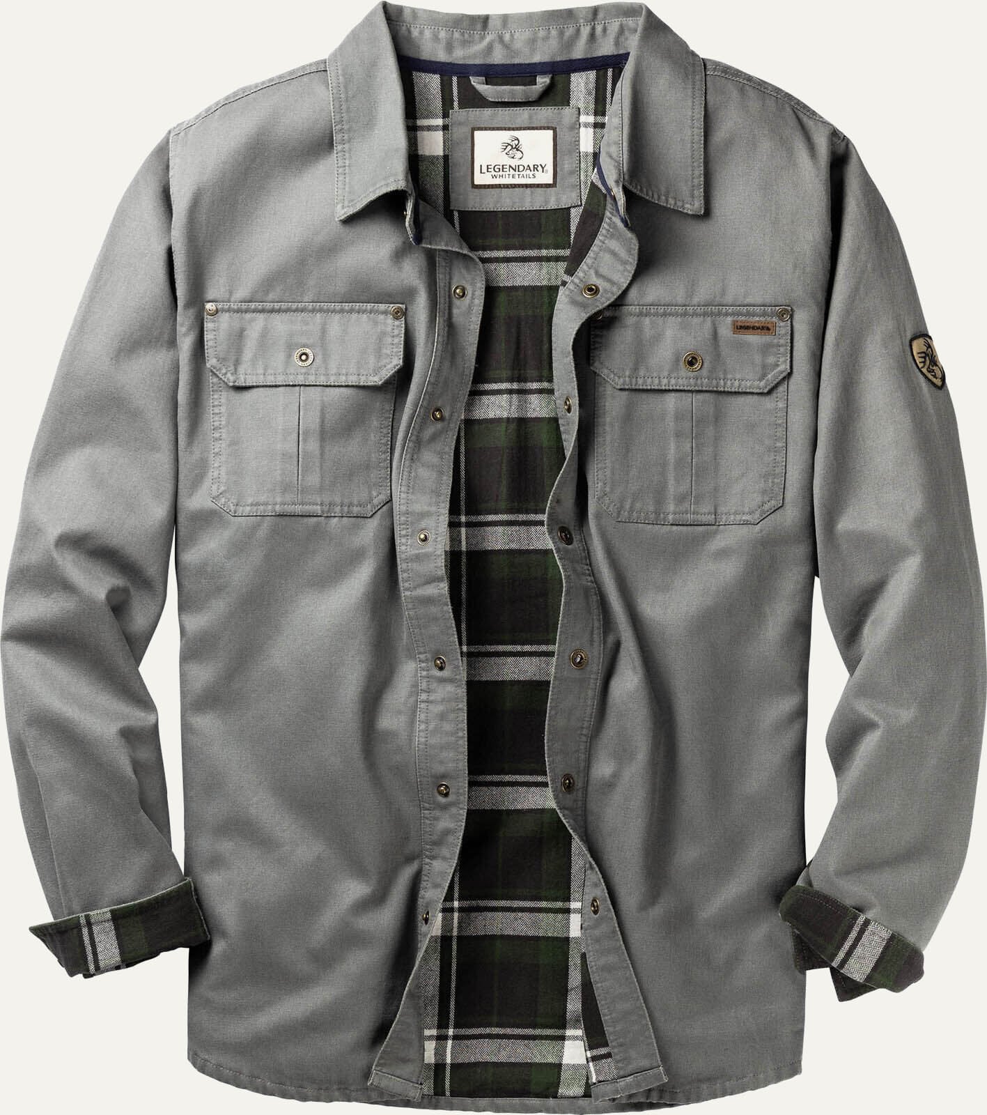 Men's Journeyman Flannel Lined Shirt Jacket