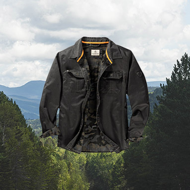 Men's Journeyman Flannel Lined Shirt Jacket