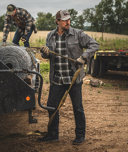 Men's Journeyman Flannel Lined Shirt Jacket