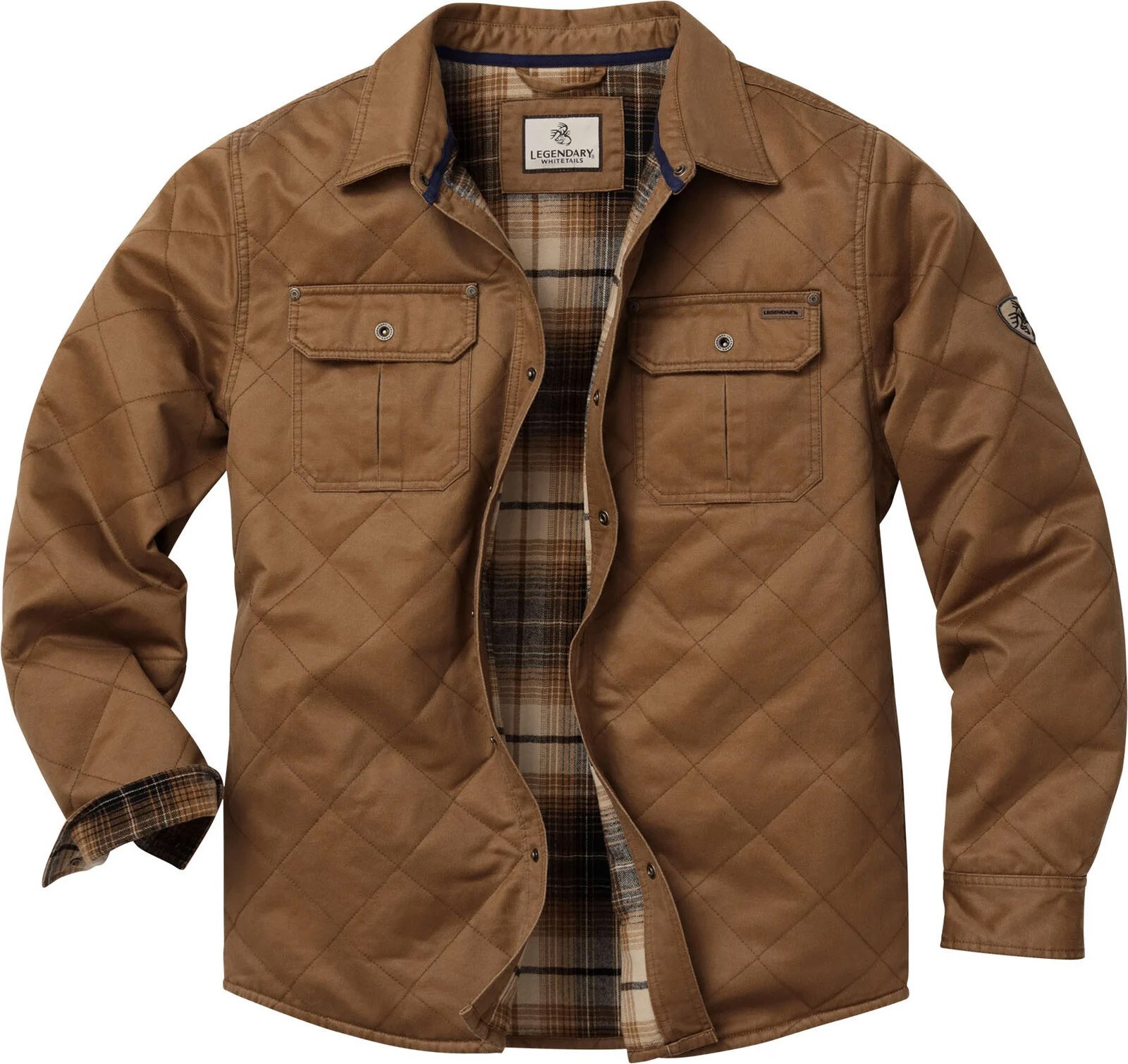 Men's Journeyman Flannel Lined Shirt Jacket