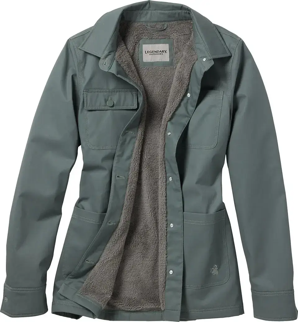 Women's Performance Waxed Cotton Shirt Jacket