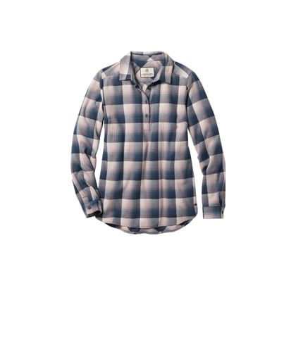 Women's Firelight Popover Flannel Tunic Top