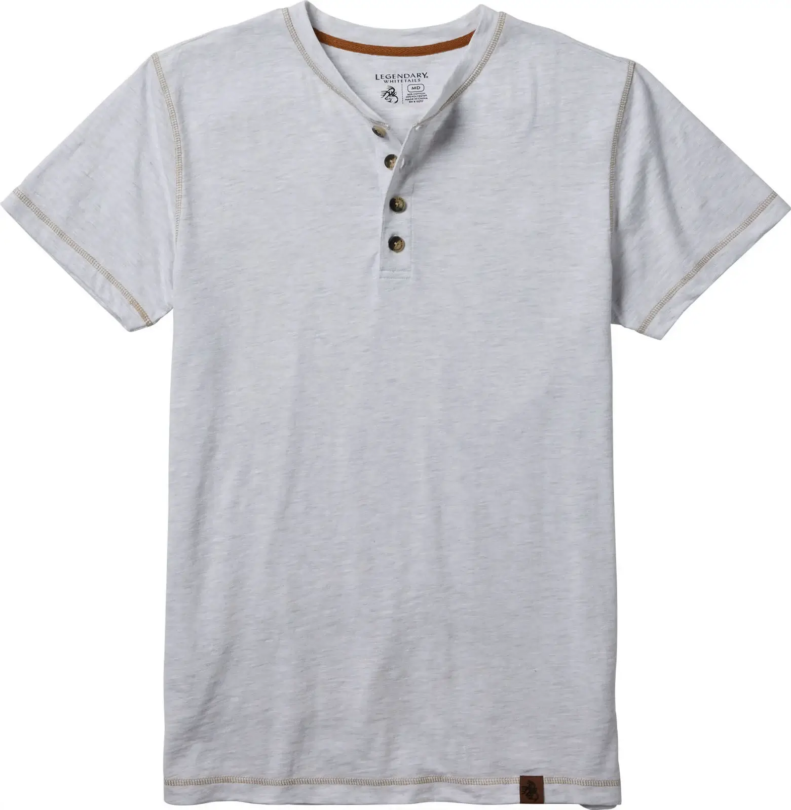 Men's Maverick Slub Henley Short Sleeve Shirt