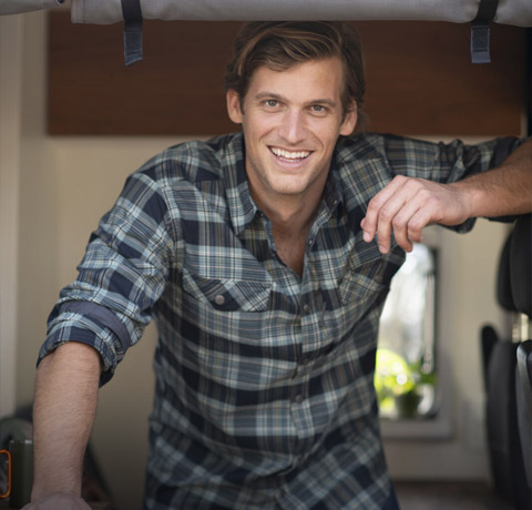 Men's Outdoors Performance Flannel Shirt