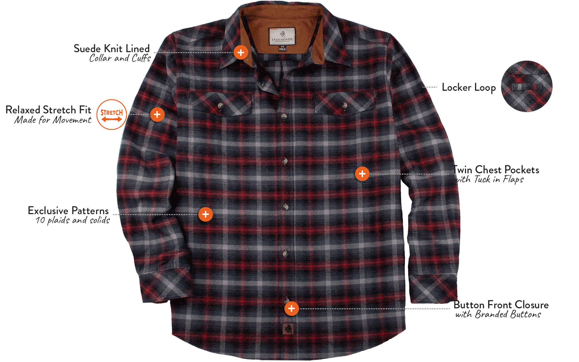 legendary flannel shirts