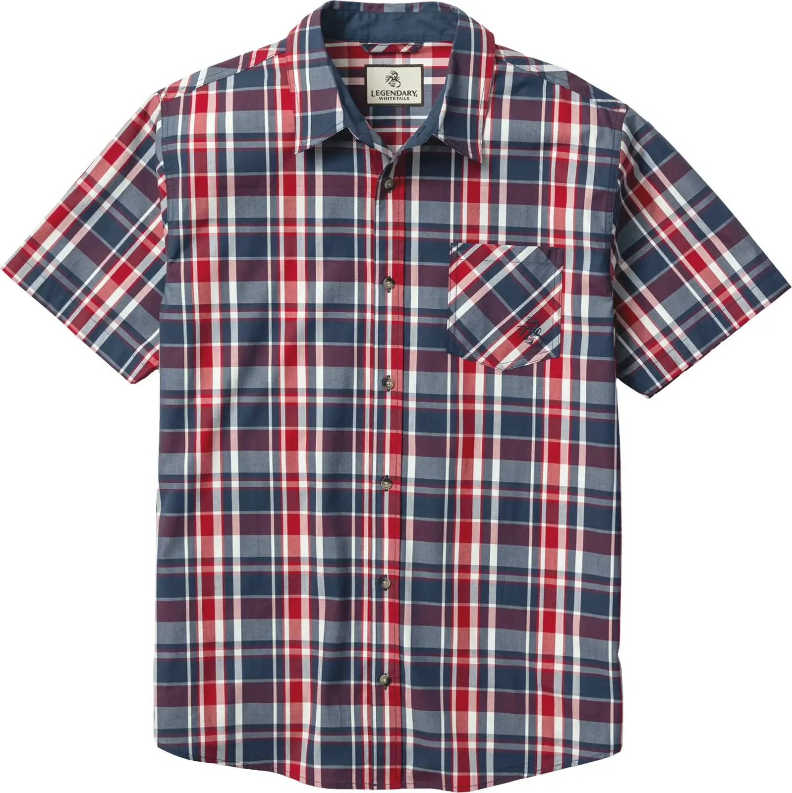 Men's Poplin Short Sleeve Shirt