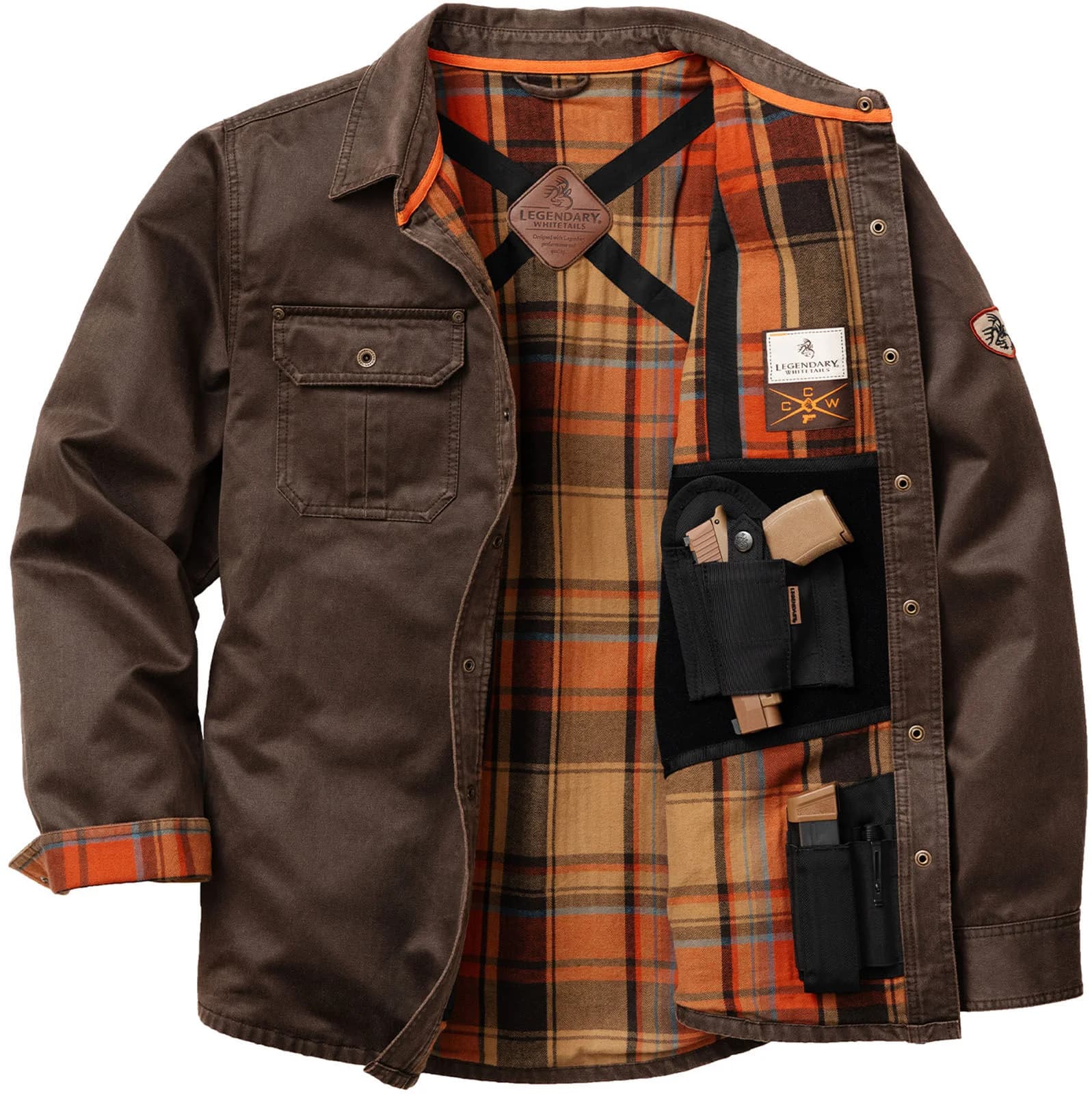 Men's Concealed Carry Journeyman Shirt Jacket